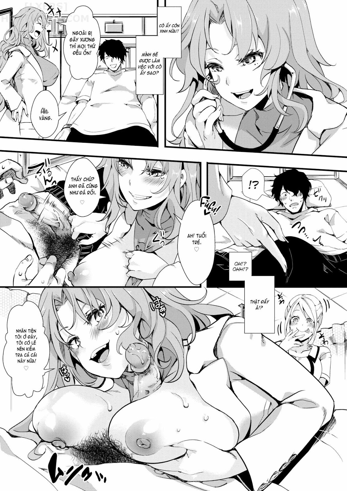 Đọc truyện hentai Gal Syndrome! Chap 4 ~Happy & Pleasant~