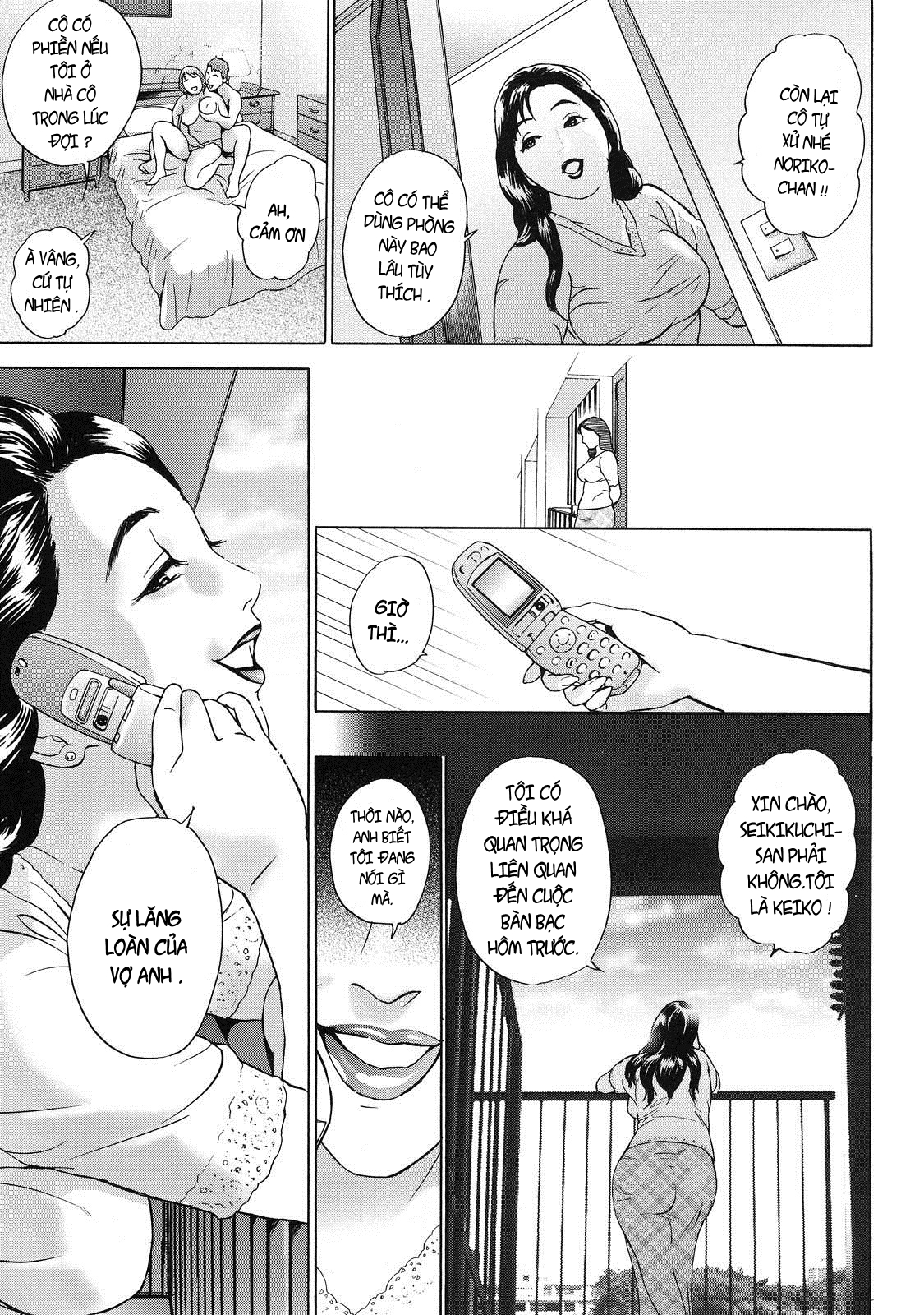 Đọc truyện hentai Chung cư của những bà vợ Chap 1