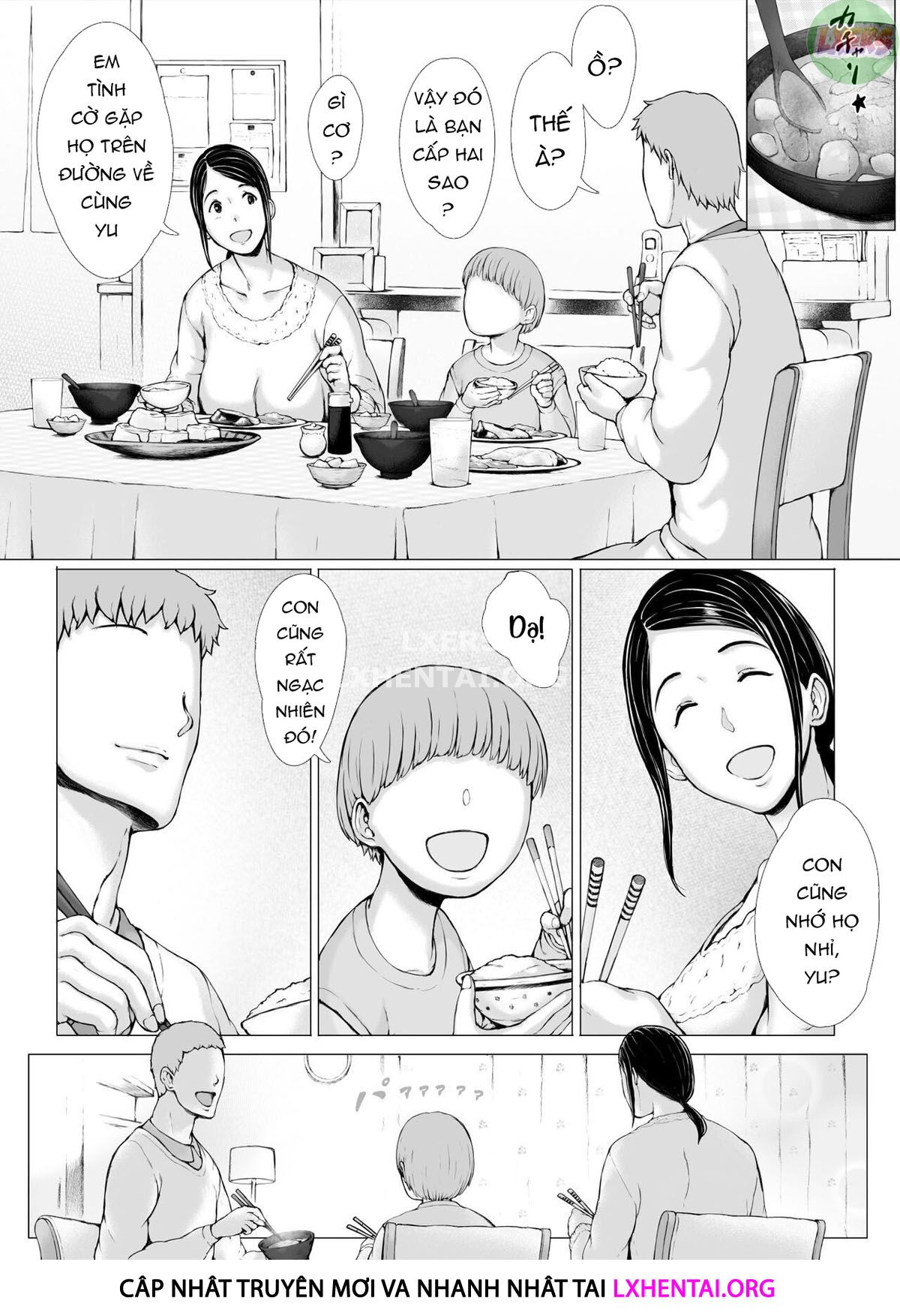 Đọc truyện hentai Hahagui Ottori Okaasan ga Toshishita Yarichin ni Nerawareru Toki Chap 3B