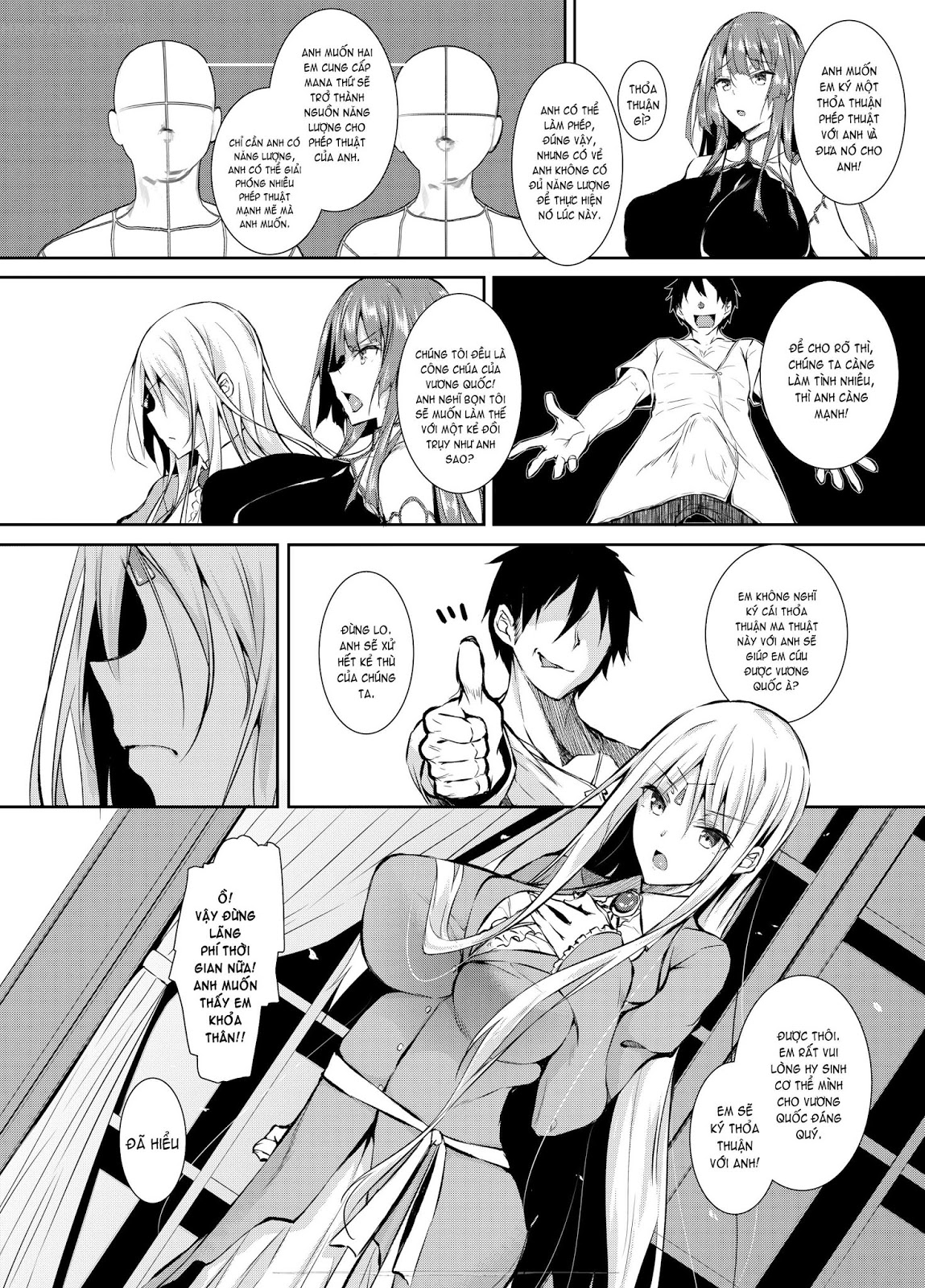Đọc truyện hentai I Became a Mage in Another World Chap 1