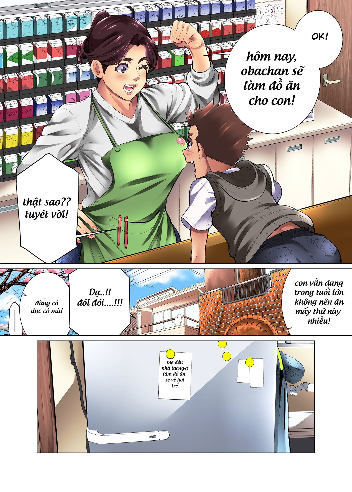 Đọc truyện hentai Kimottama Kaa-San Ga Onna No Kao O Miseru No Wa Oneshot