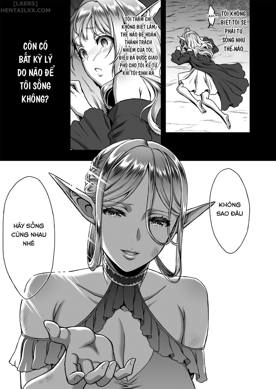 Đọc truyện hentai Tasogare No Shou Elf Chap 4