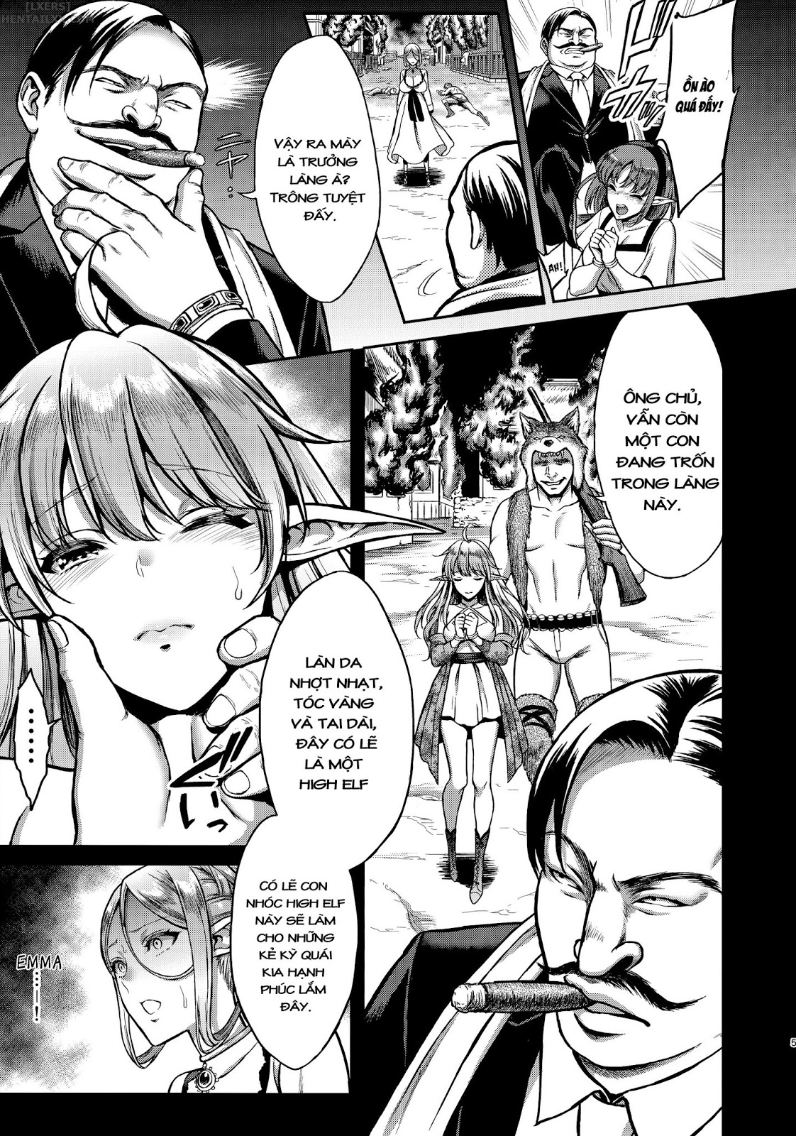 Đọc truyện hentai Tasogare No Shou Elf Chap 1