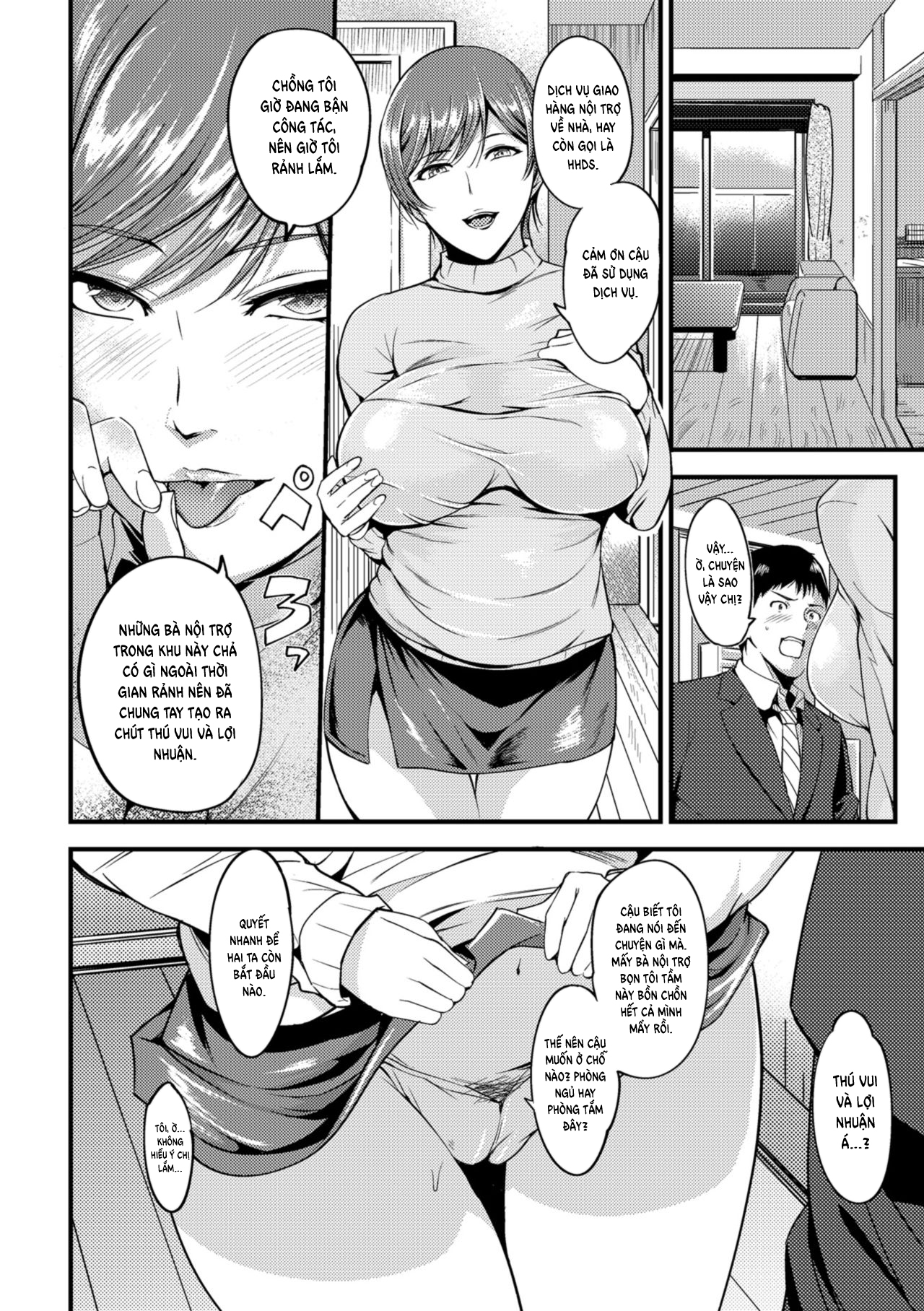 Đọc truyện hentai The Pleasure Married Women Do Not Know Chap 2