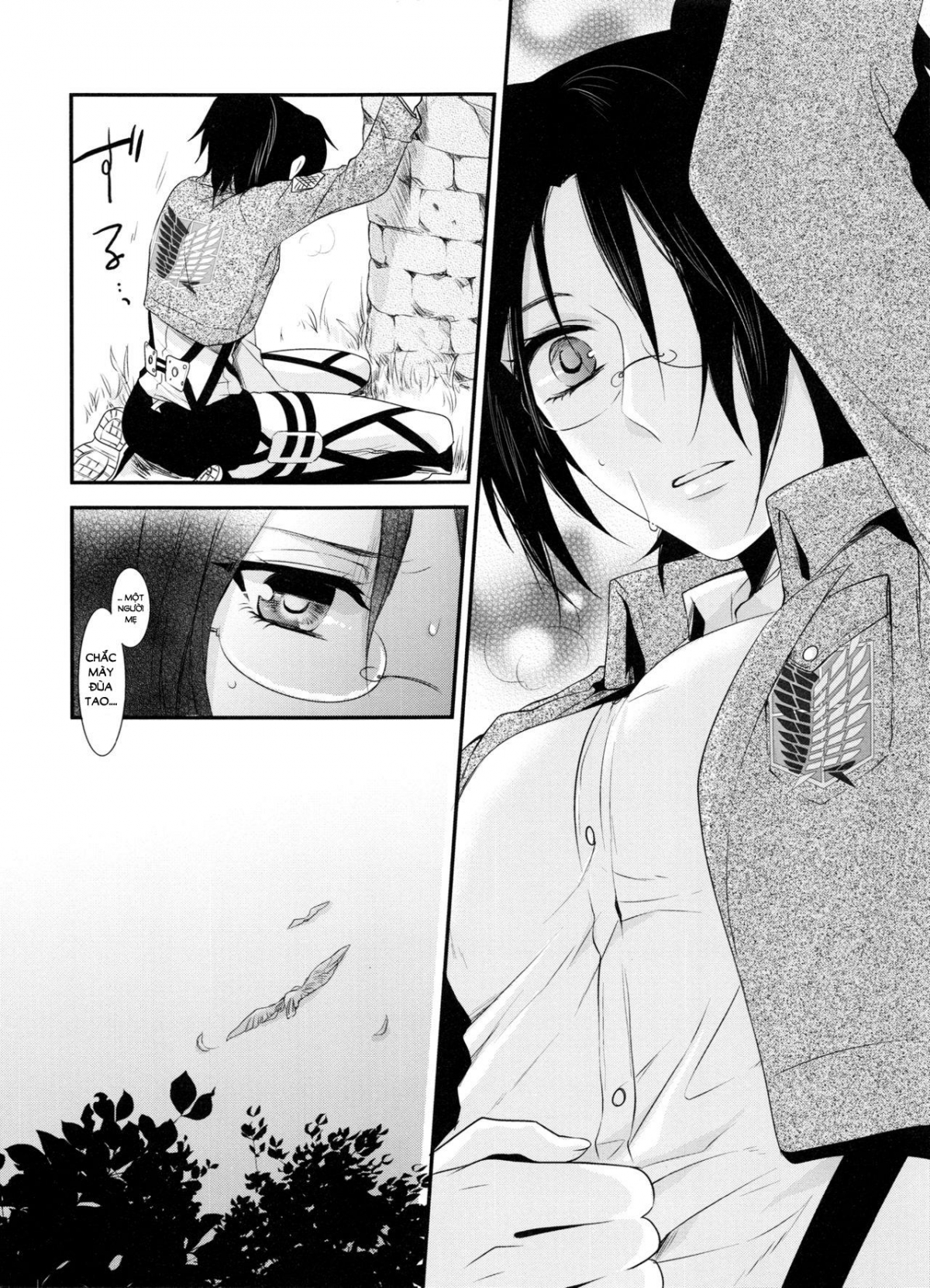 Đọc truyện hentai Kiss me once again (Shingeki no Kyojin) Chap 3