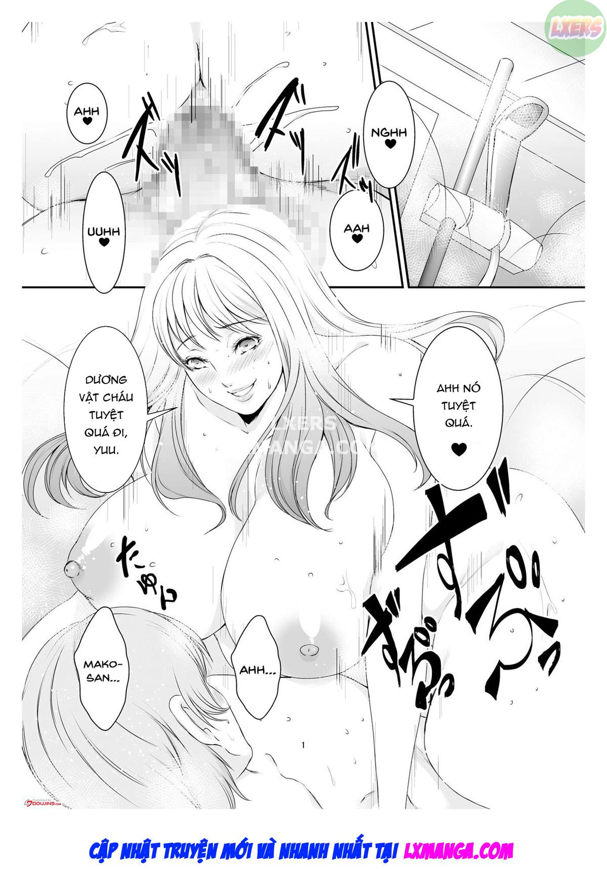 Đọc truyện hentai Oku-sama wa Moto Yariman Chap 8 END
