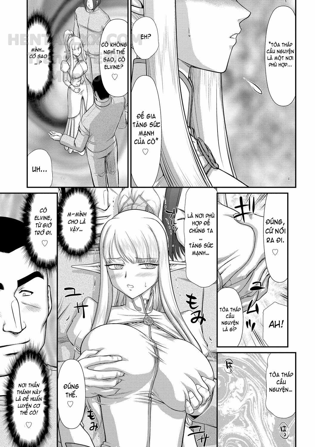 Đọc truyện hentai Inraku No Seijo Elvine Chap 5