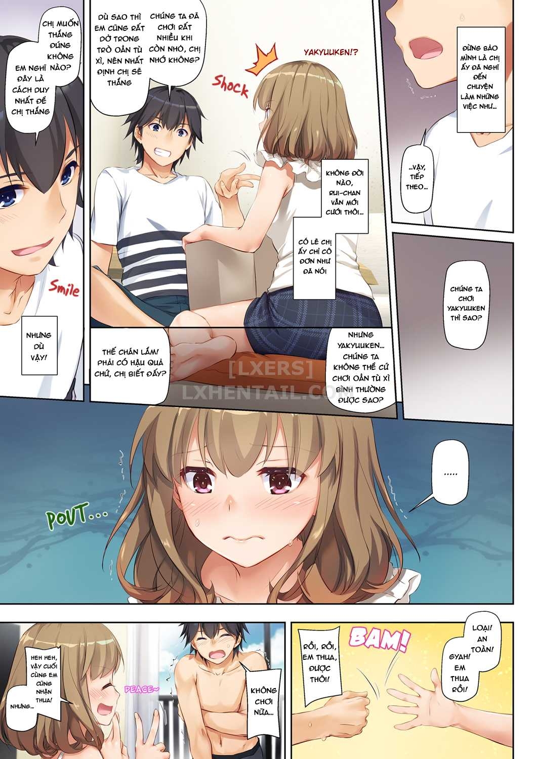 Đọc truyện hentai Hitozuma Osananajimi to Hitonatsu no Dekigoto Chap 1