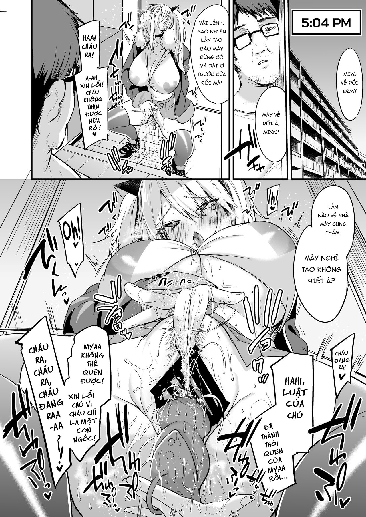 Đọc truyện hentai Một ngày của Miya-chan cô gái có thể chịch bất cứ lúc nào Part 2
