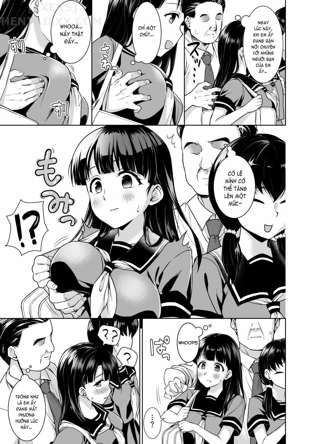 Đọc truyện hentai Iya Da To Ienai Jimikei Shoujo Chap 4 To Chikan Densha