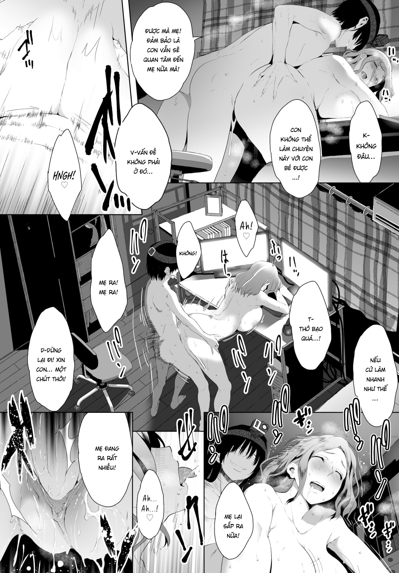 Đọc truyện hentai Biến mẹ thành cái loz di động! Chap 6 Đã đội mũ chưa mà đọc?