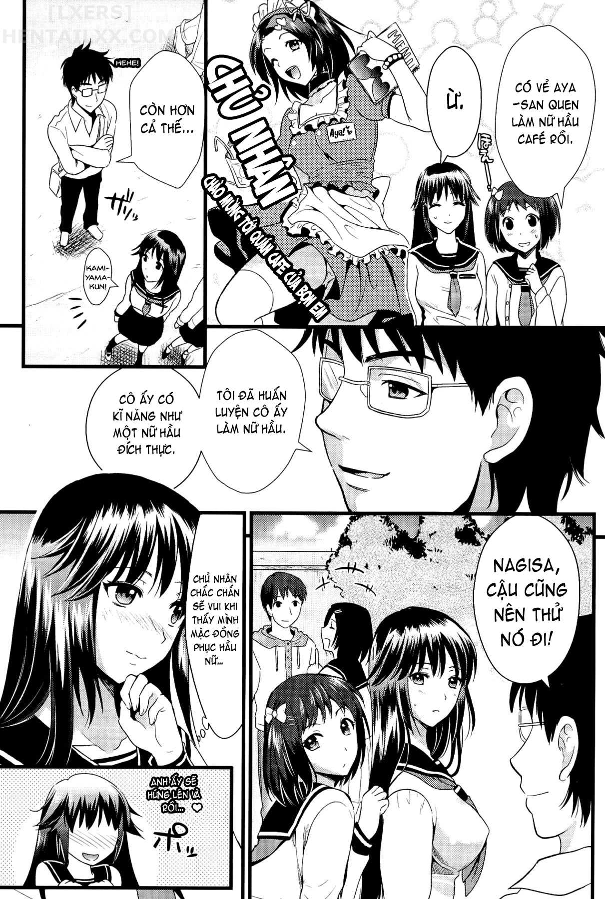 Đọc truyện hentai Boku to Kanojo no Shujuu Kankei Chap 3