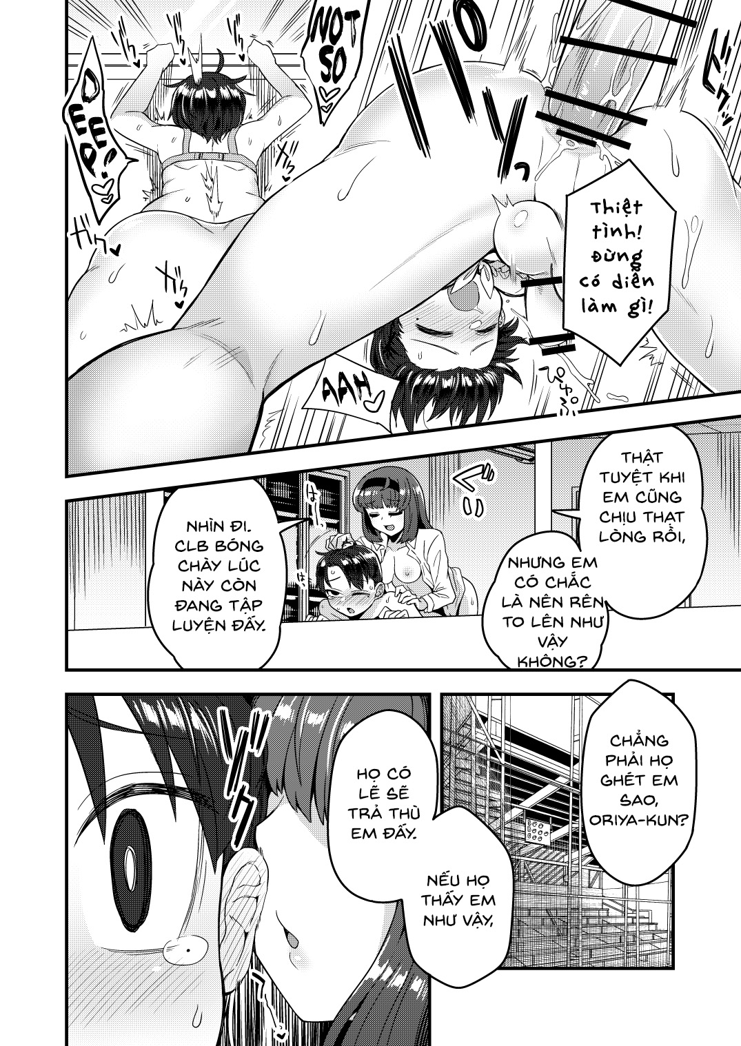 Đọc truyện hentai Fukukaichou Ga Kaichou No Kanojo Ni Naru Made Oneshot