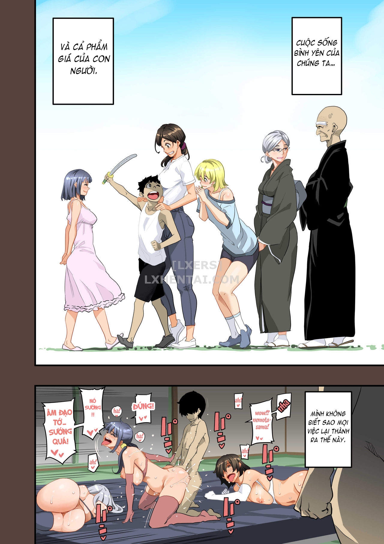 Đọc truyện hentai Gia Tộc Dâm Loàn Chap 16 END
