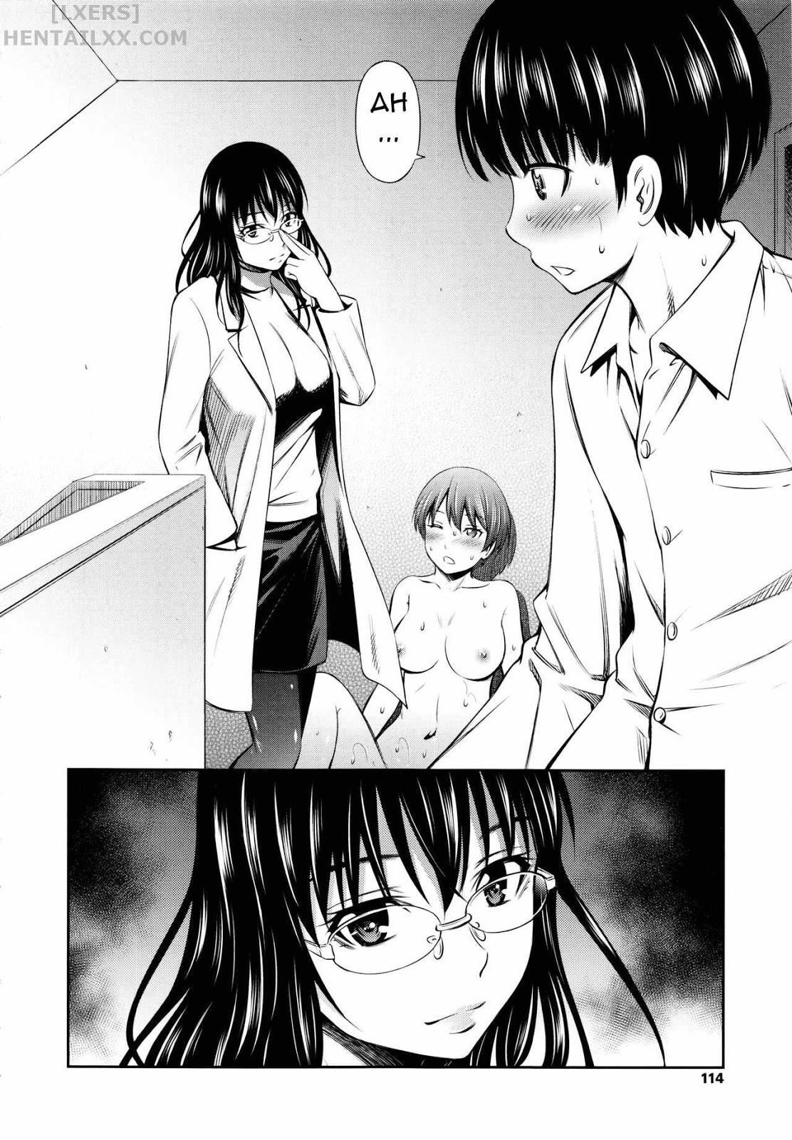 Đọc truyện hentai Hokenshitsu no Sagara Sensei Chap 5