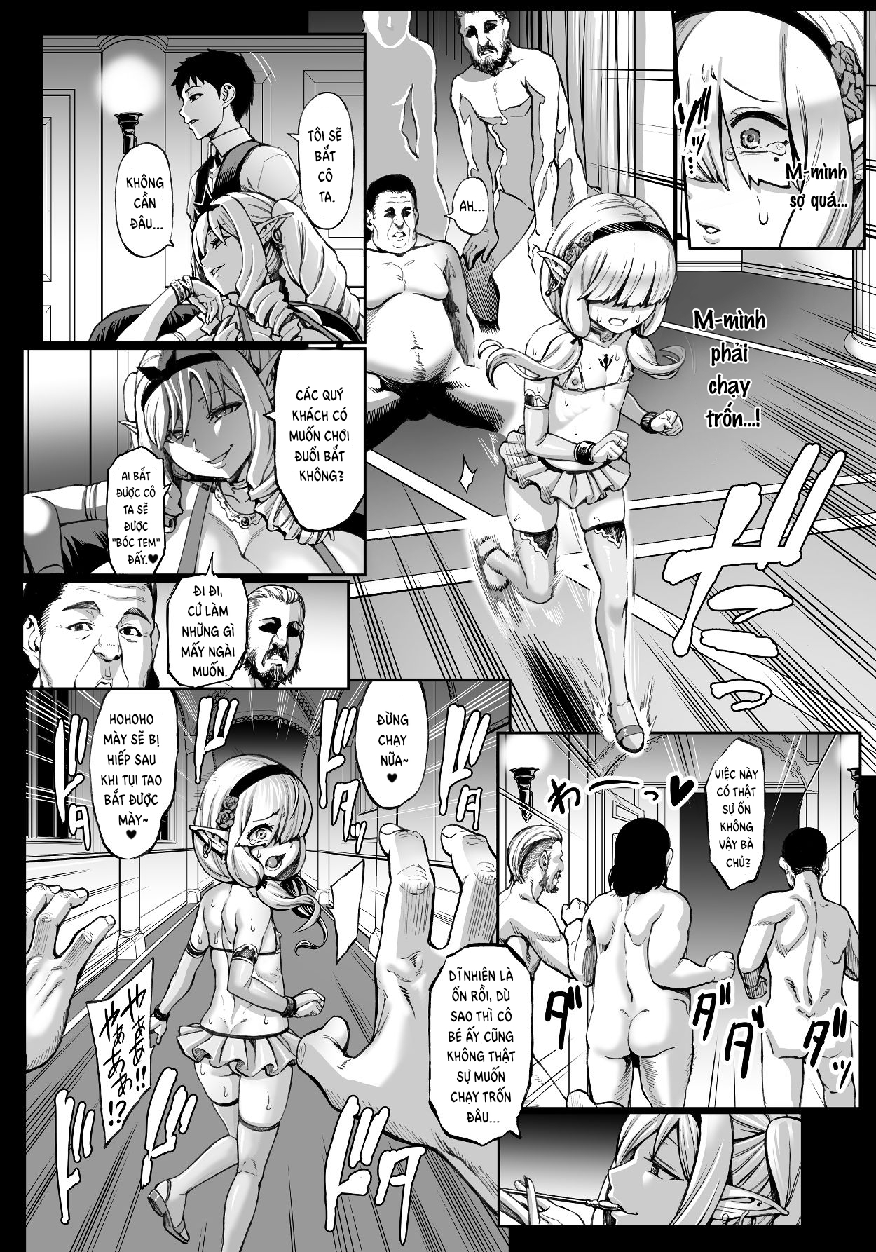 Đọc truyện hentai Houjou no Reizoku Elf 6 Oneshot xịn xò