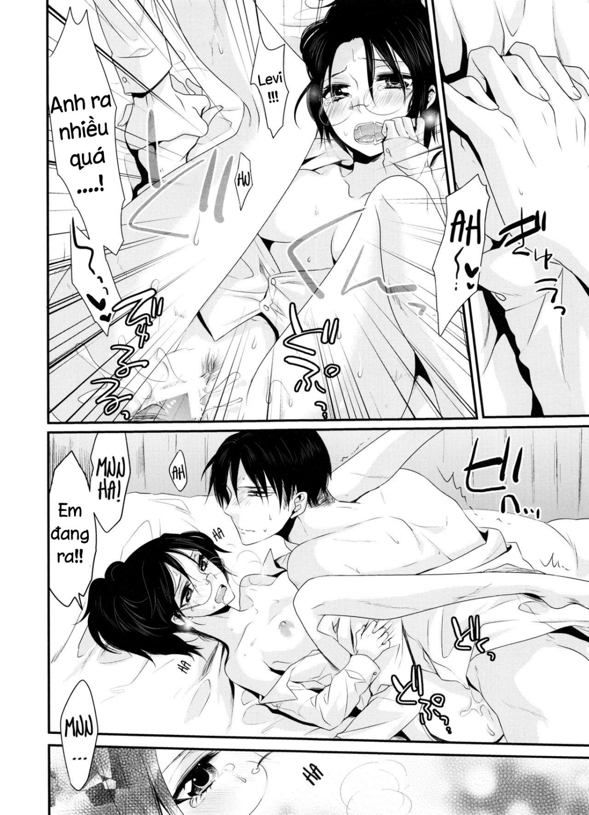 Đọc truyện hentai Kiss me once again (Shingeki no Kyojin) Chap 2