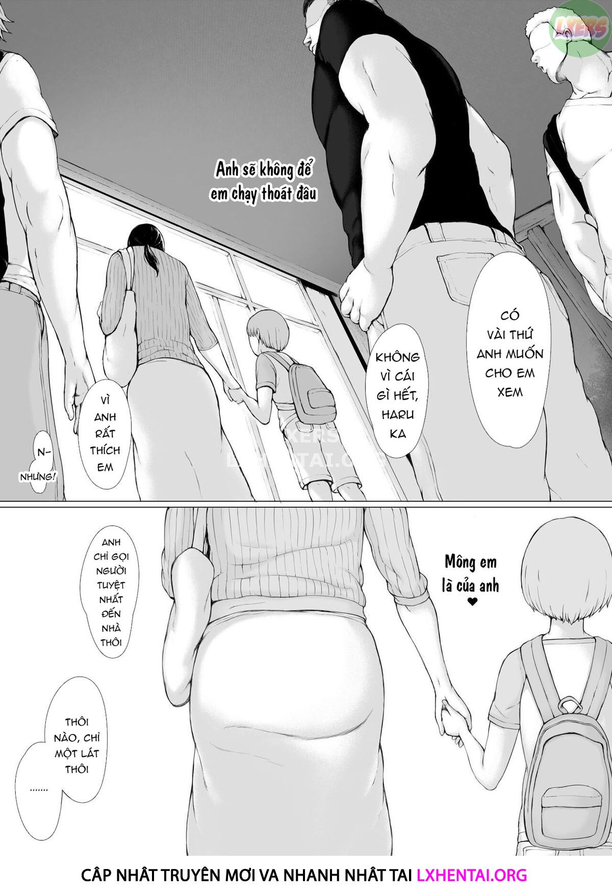Đọc truyện hentai Hahagui Ottori Okaasan ga Toshishita Yarichin ni Nerawareru Toki Chap 3B