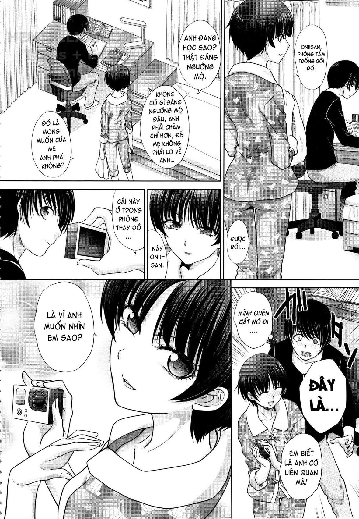 Đọc truyện hentai Mother and Younger Sister Chap 1