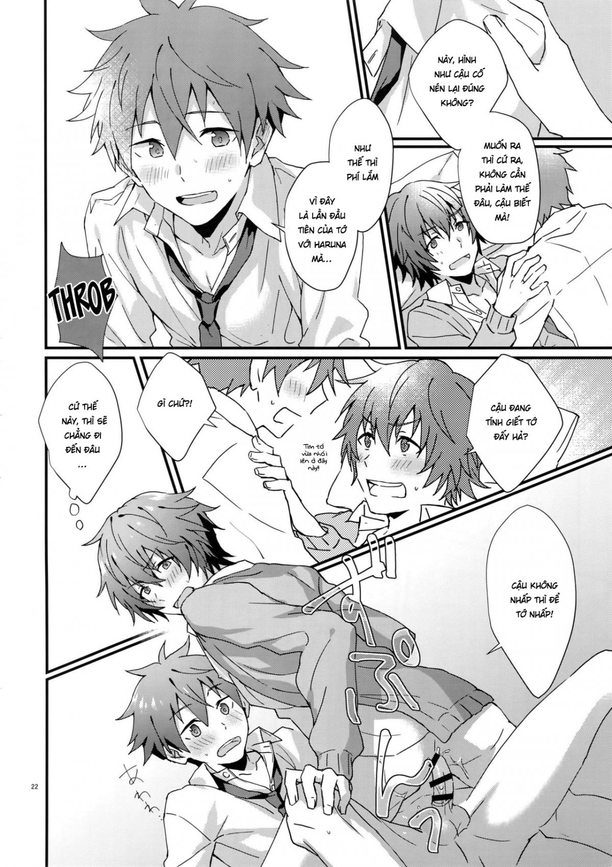 Đọc truyện hentai [Yaoi] Thoát kiếp trai tân! Oneshot