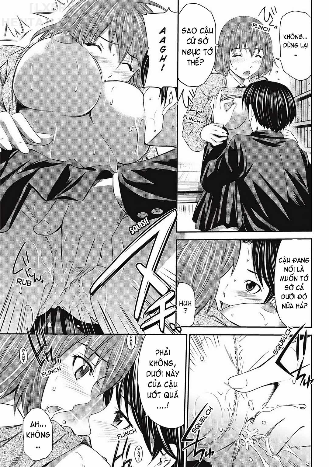 Đọc truyện hentai Peachy Triangle Chap 4