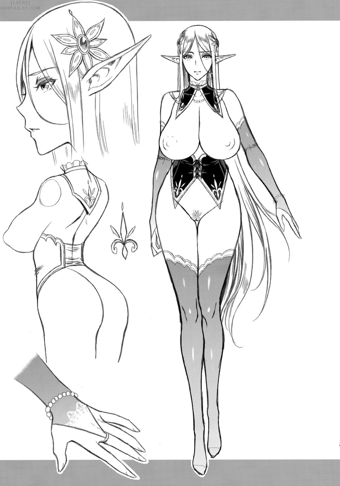Đọc truyện hentai Tasogare No Shou Elf Chap 1