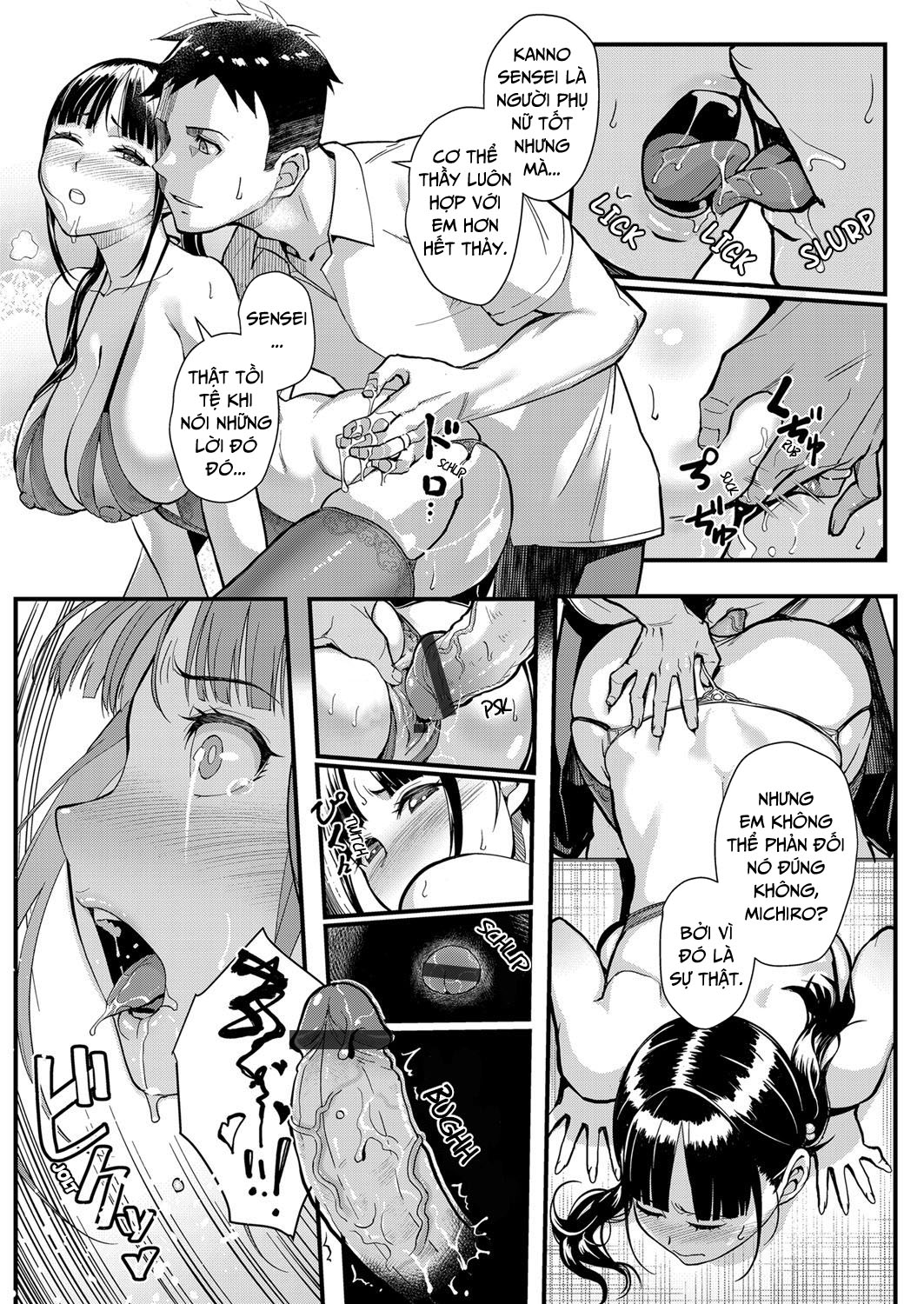 Đọc truyện hentai Obedience x Passion ~Love Affair with my Huge Breasted Student - Oneshot