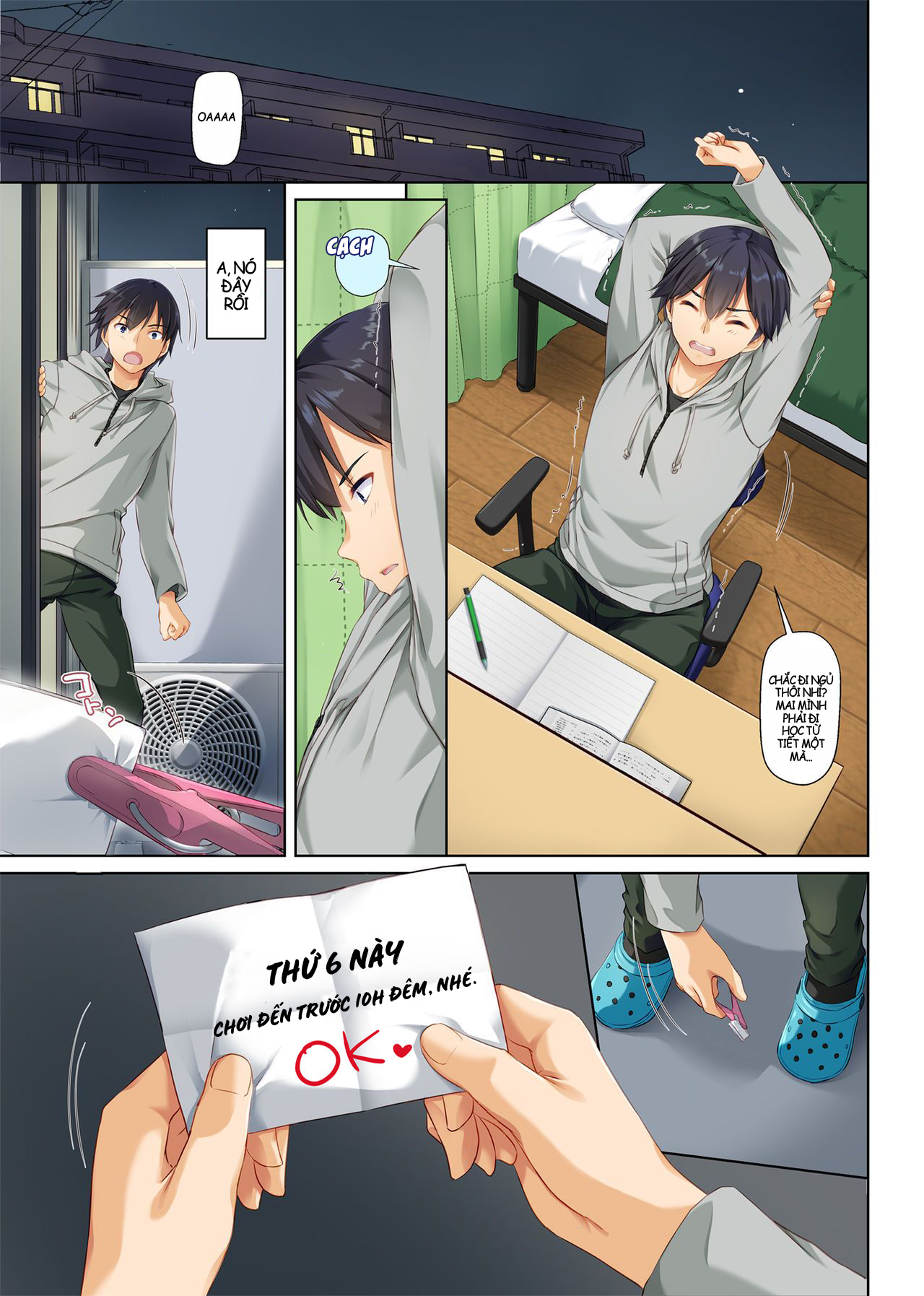 Đọc truyện hentai Hitozuma Osananajimi to Hitonatsu no Dekigoto Chap 2
