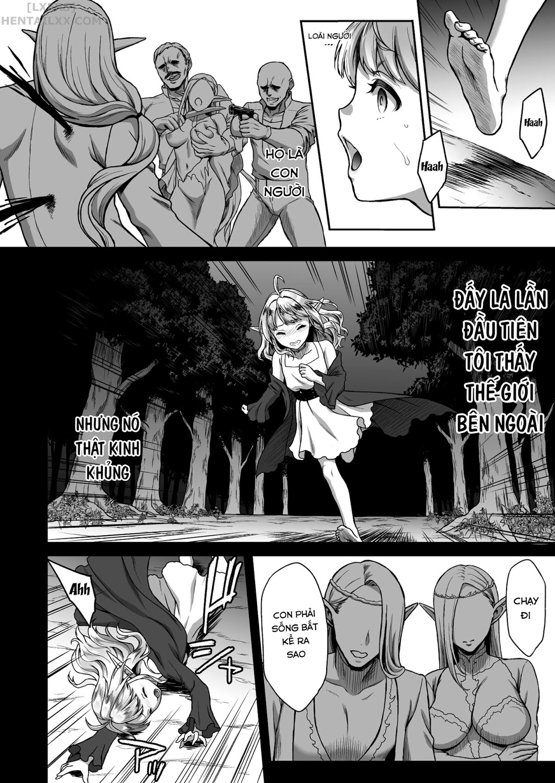 Đọc truyện hentai Tasogare No Shou Elf Chap 4