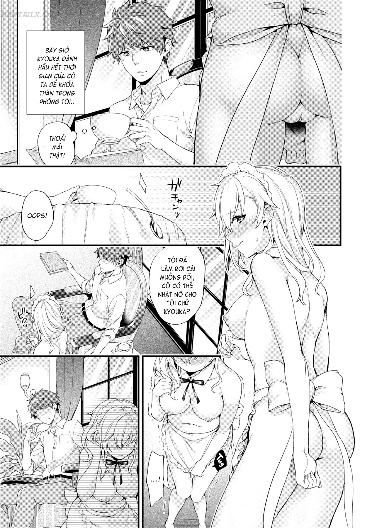 Đọc truyện hentai Sukiko (Trọn bộ) Chap 5: Master-Slave Complex Maid #1