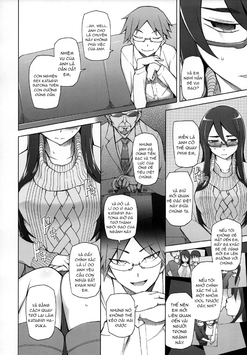 Đọc truyện hentai Kanojo Wa Chou Yuumei Geinoujin... Soshite Boku Ni Naisho De AV Joyuu Satomi-Satona Gojitsudan Chap 1.1