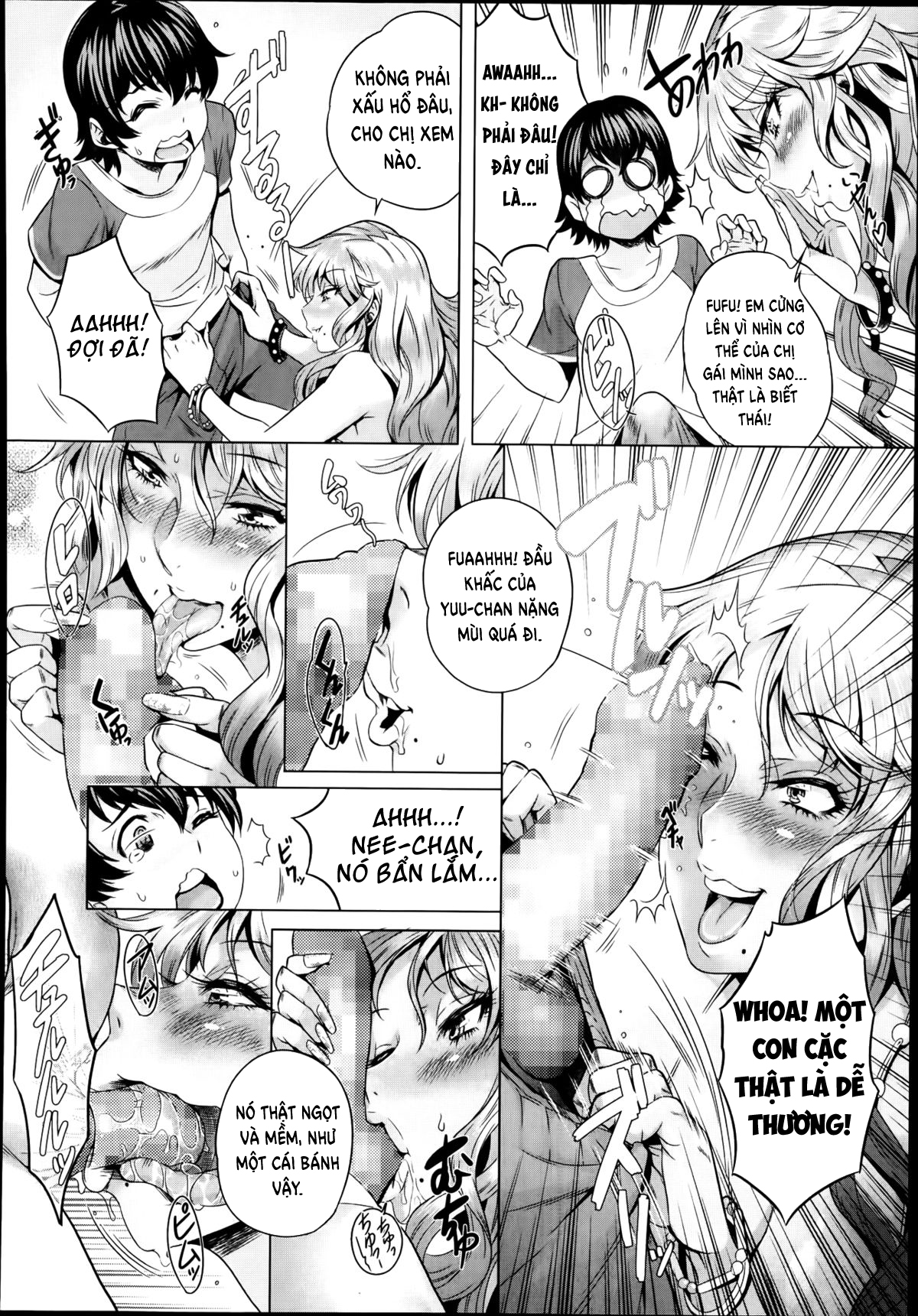 Đọc truyện hentai Bà chị vừa về nước đã bị tôi cho một đống tinh vào mồm Oneshot