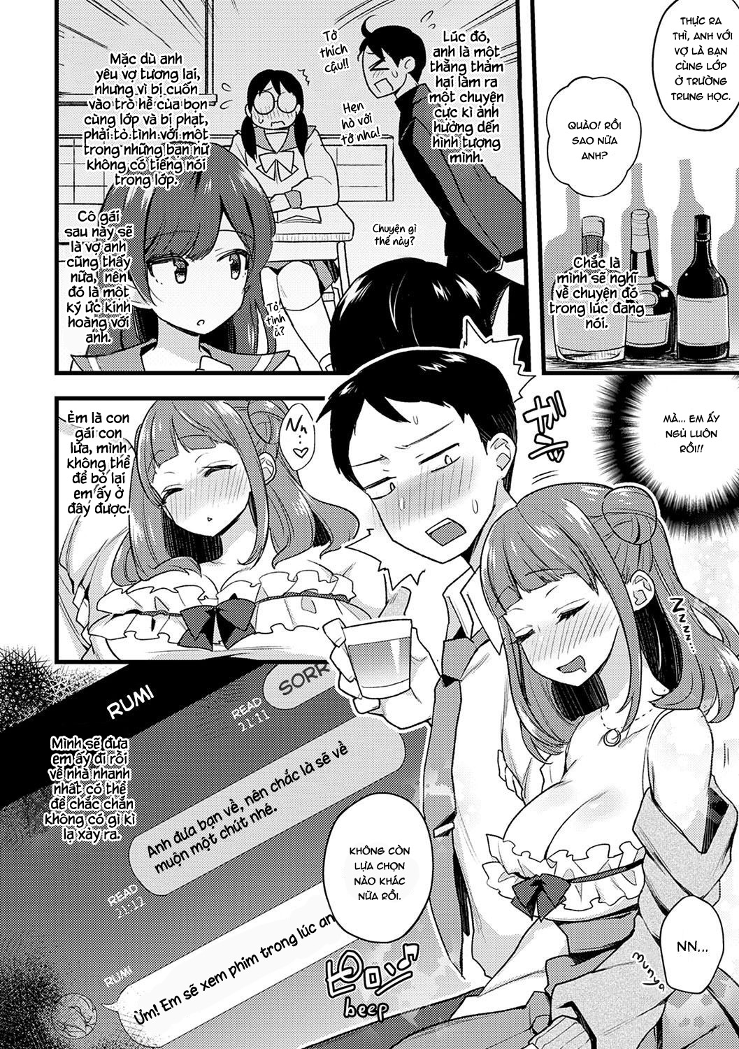Đọc truyện hentai Trò chơi nhuốm màu tội lỗi - Nếu là Rumi, bạn sẽ làm gì?