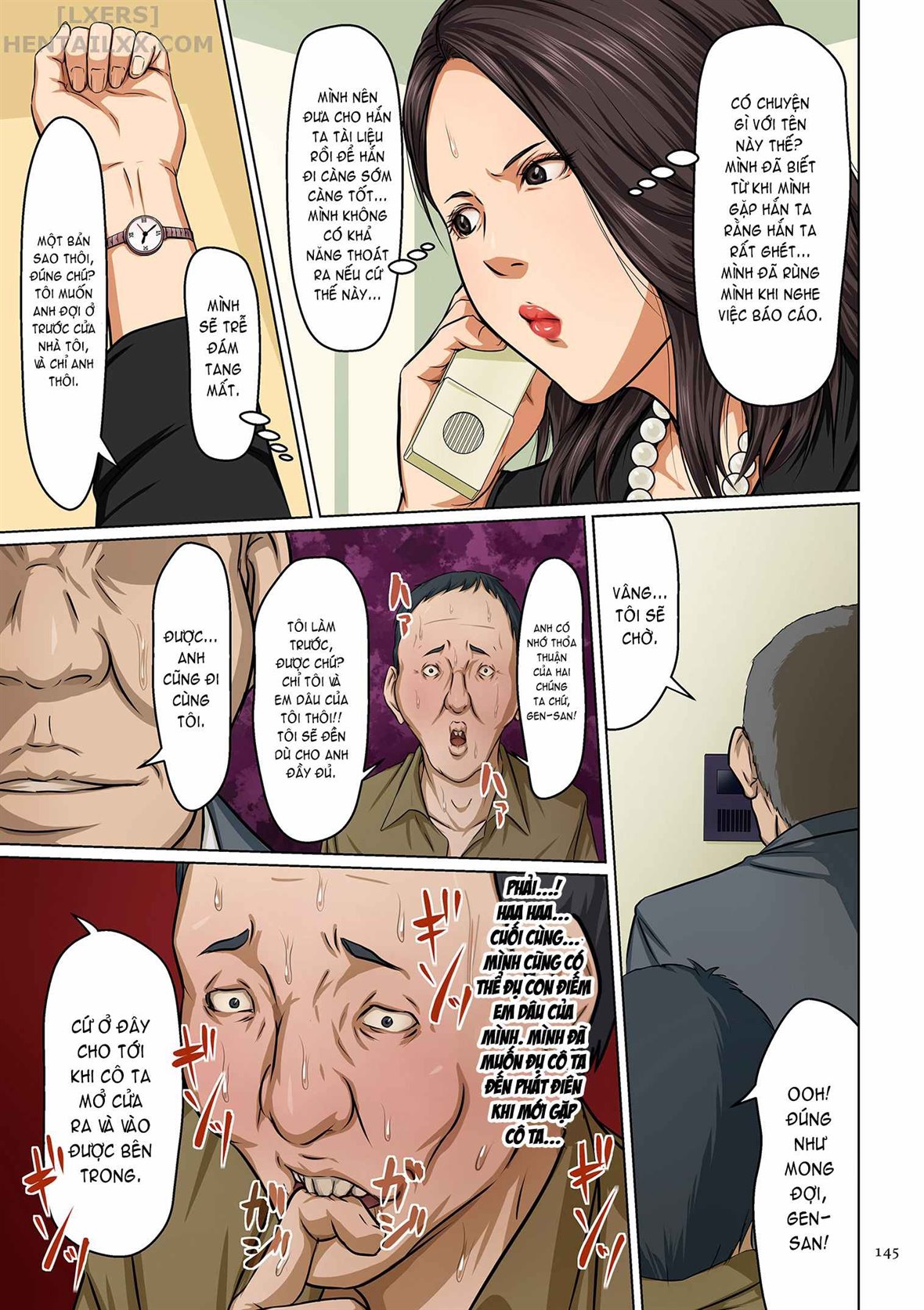 Đọc truyện hentai Karamitsuku Shisen Chap 8