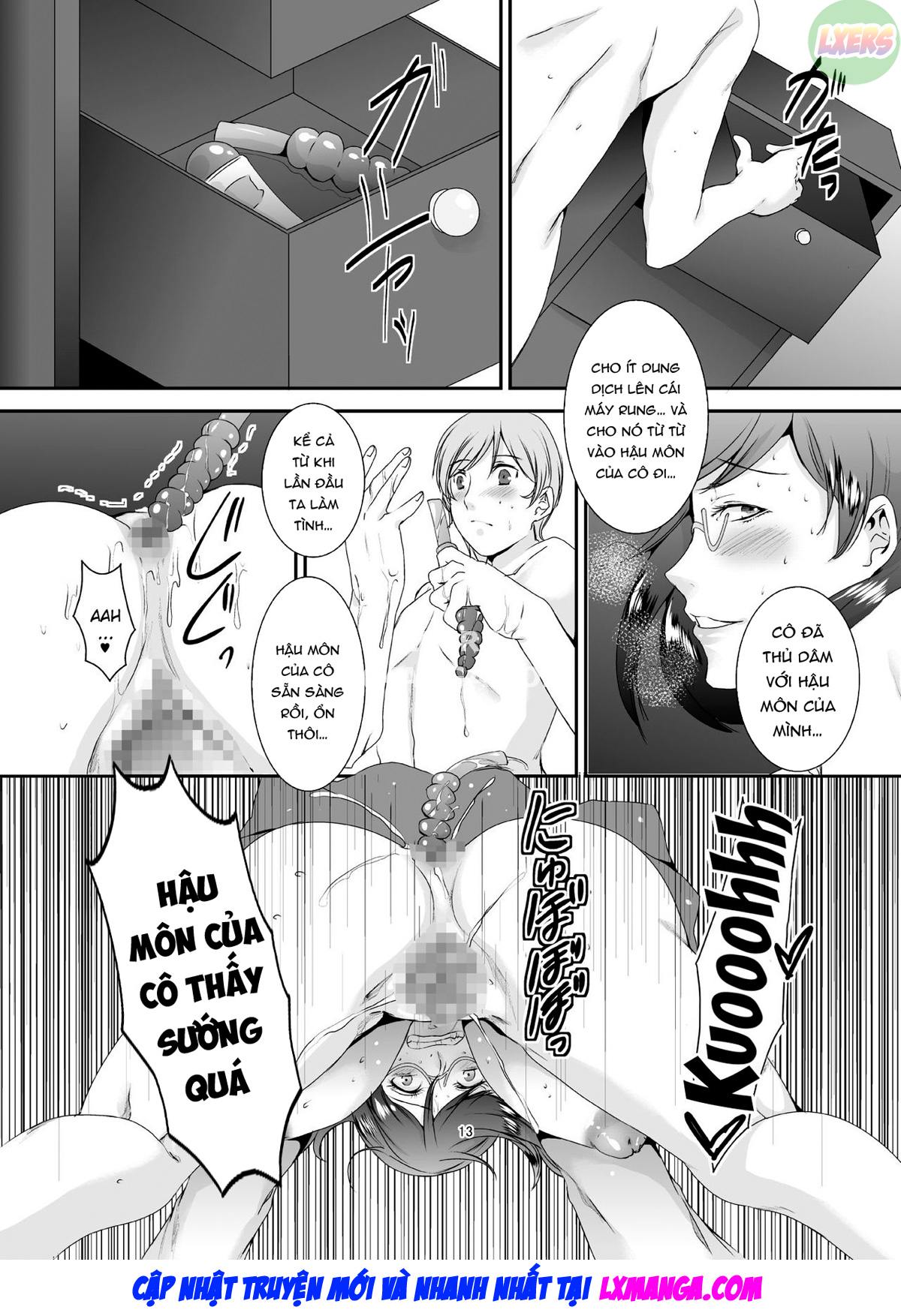 Đọc truyện hentai Oku-sama wa Moto Yariman Chap 5