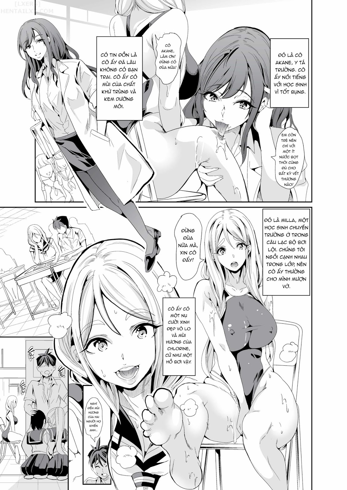 Đọc truyện hentai Smells Like Harem Chap 2 New Fragrance
