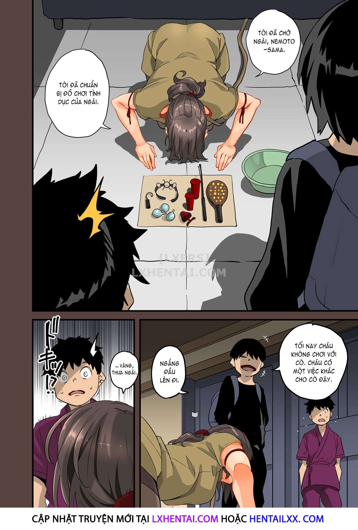 Đọc truyện hentai Zenin Shikkaku Epilogue Ninengo No Saikai Seidorei Oyako No Boshi Koubi Oneshot