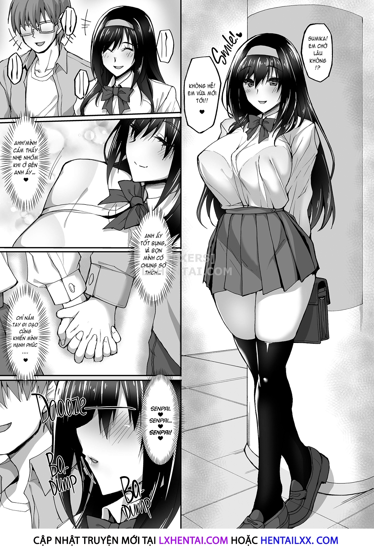 Đọc truyện hentai Netorare Kouhai Kanojo Chap 2 A Body in Heat, Abandoned to Pleasure