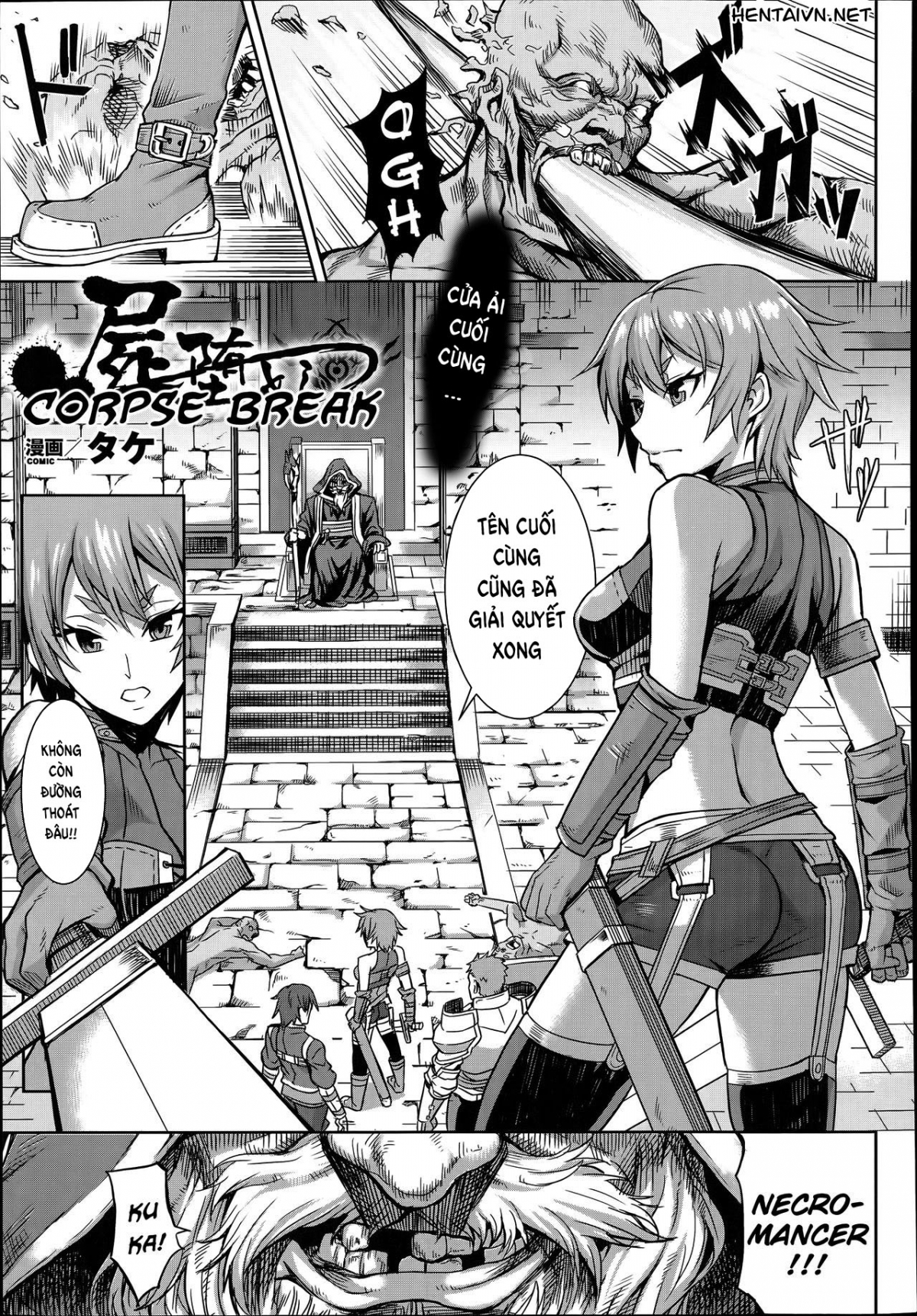 Đọc truyện hentai Shikabane Otoshi - Oneshot