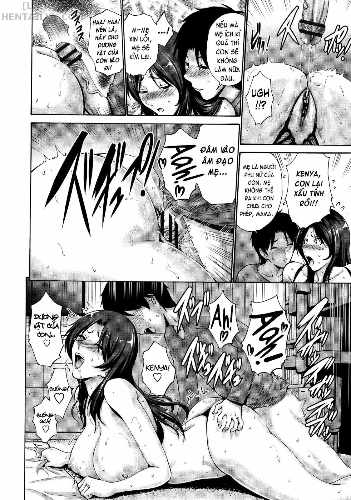 Đọc truyện hentai His Mother is My Love Hole Chap 4