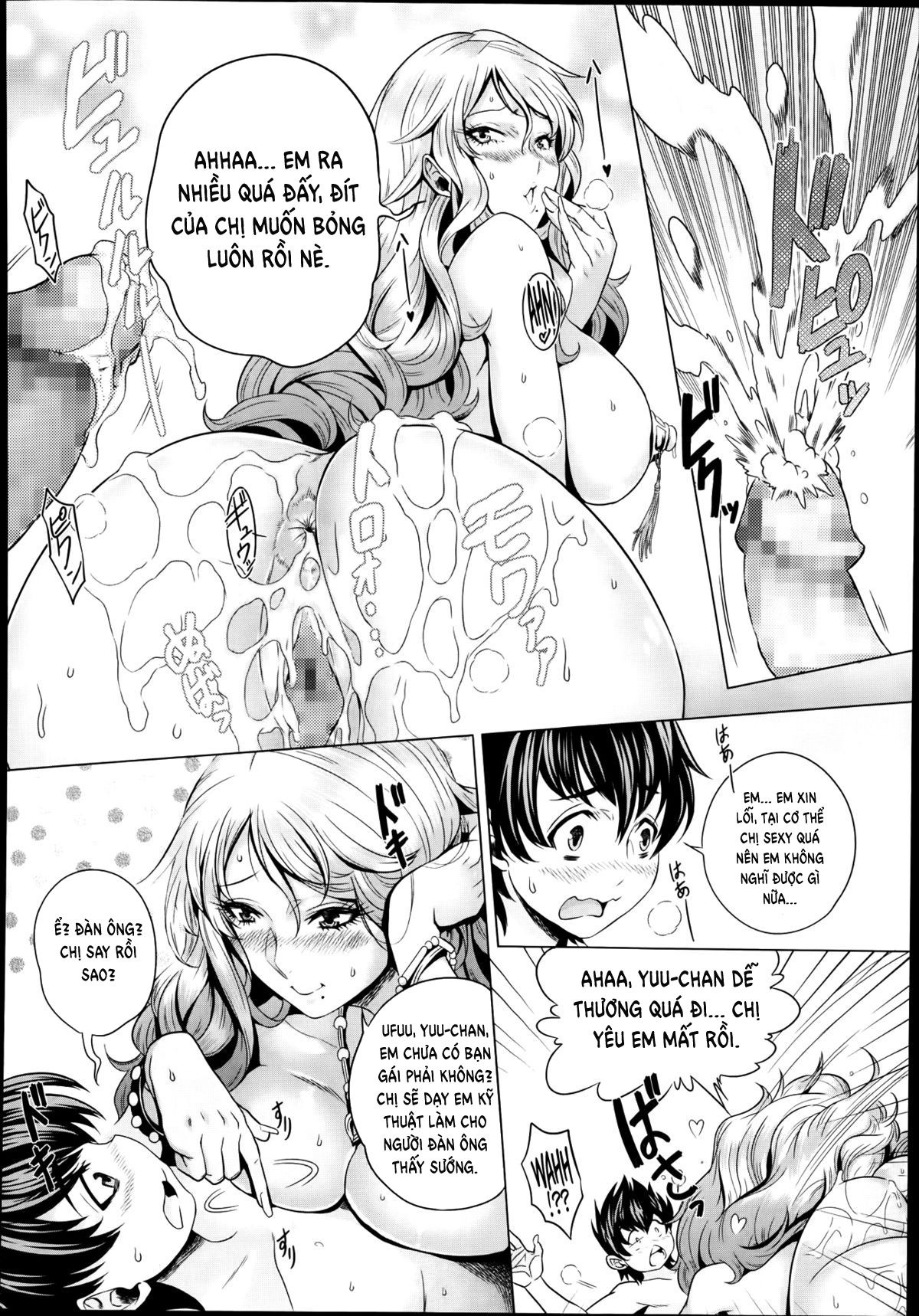 Đọc truyện hentai Bà chị vừa về nước đã bị tôi cho một đống tinh vào mồm Oneshot
