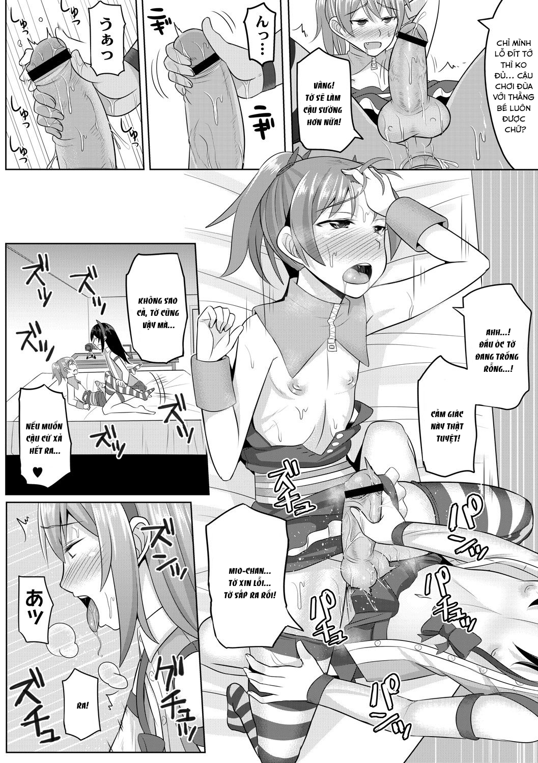 Đọc truyện hentai Cosplay Otokonoko-tachi ~ Ushiro no Ana ni Iretai Kankei Chap 1