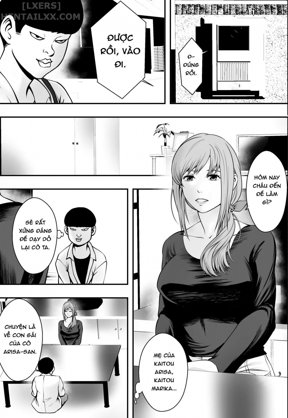 Đọc truyện hentai Mẹ thành chó, con gái thành chậu hoa. Oneshot