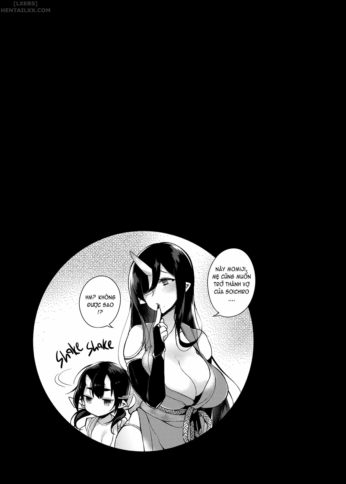 Đọc truyện hentai Hitonarazaru Oyomesama (Trọn bộ) Chap 2: Mating with Oni Daughter