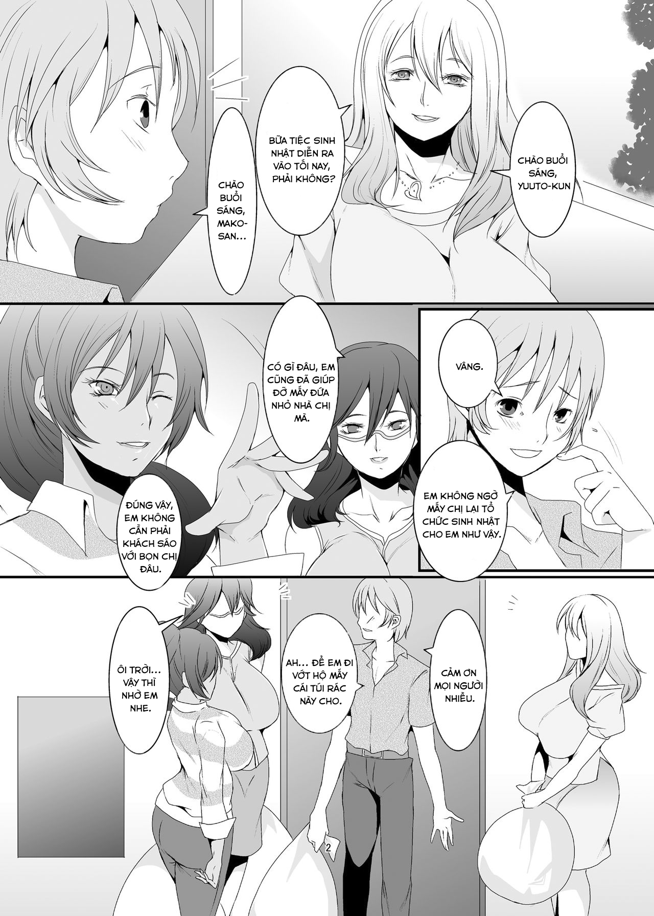 Đọc truyện hentai Oku-sama wa Moto Yariman Chap 1