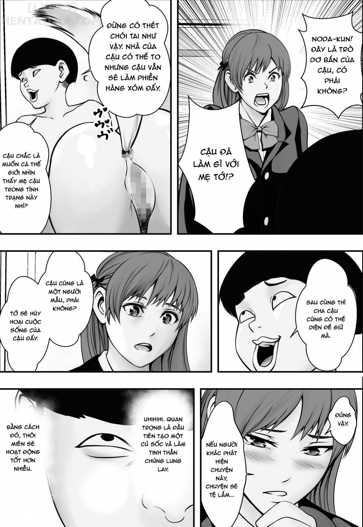 Đọc truyện hentai Mẹ thành chó, con gái thành chậu hoa. Oneshot
