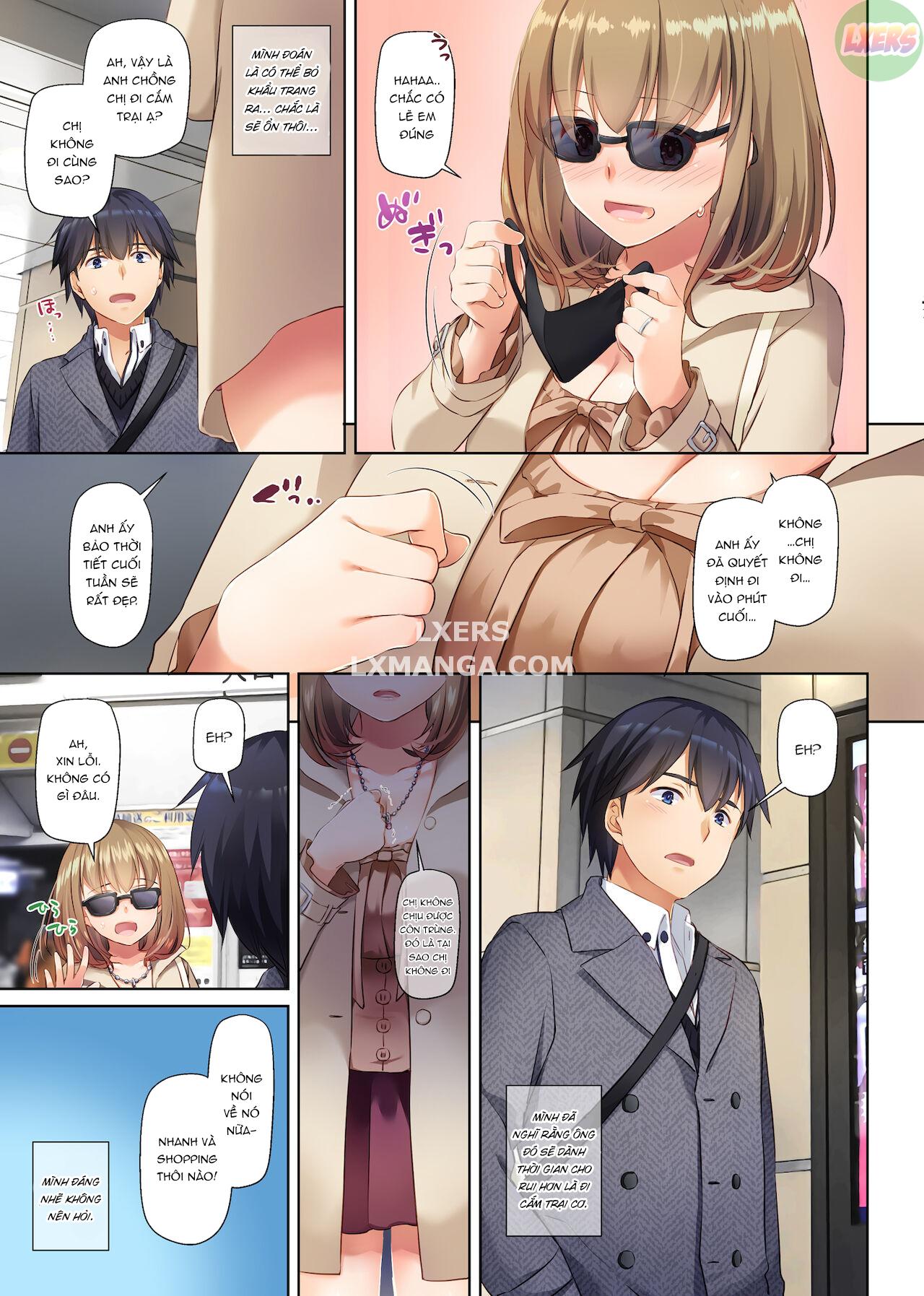 Đọc truyện hentai Hitozuma Osananajimi to Hitonatsu no Dekigoto Chap 3