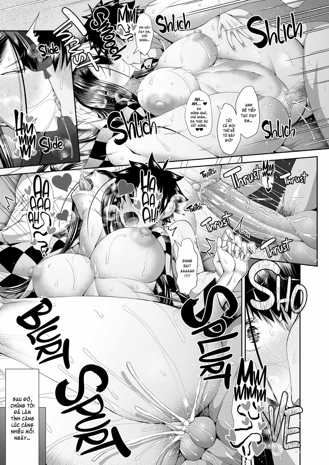 Đọc truyện hentai Kaoruko's Fervent Study Oneshot