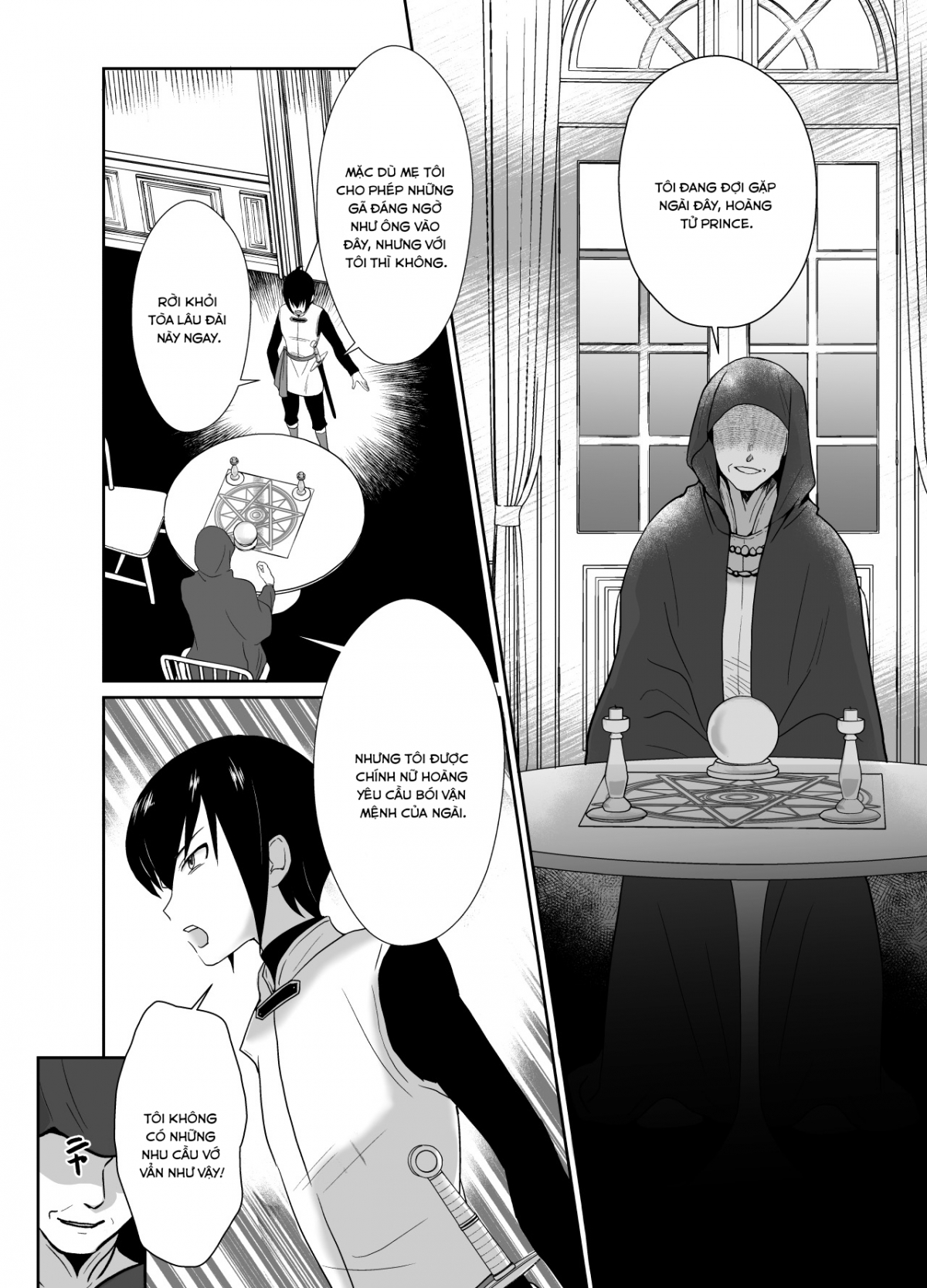 Đọc truyện hentai Kawaisou na Ouji-sama wa Warui Mahou de Oshiro no Mesu Benki ni Sarete Shimaimashita Chap 1