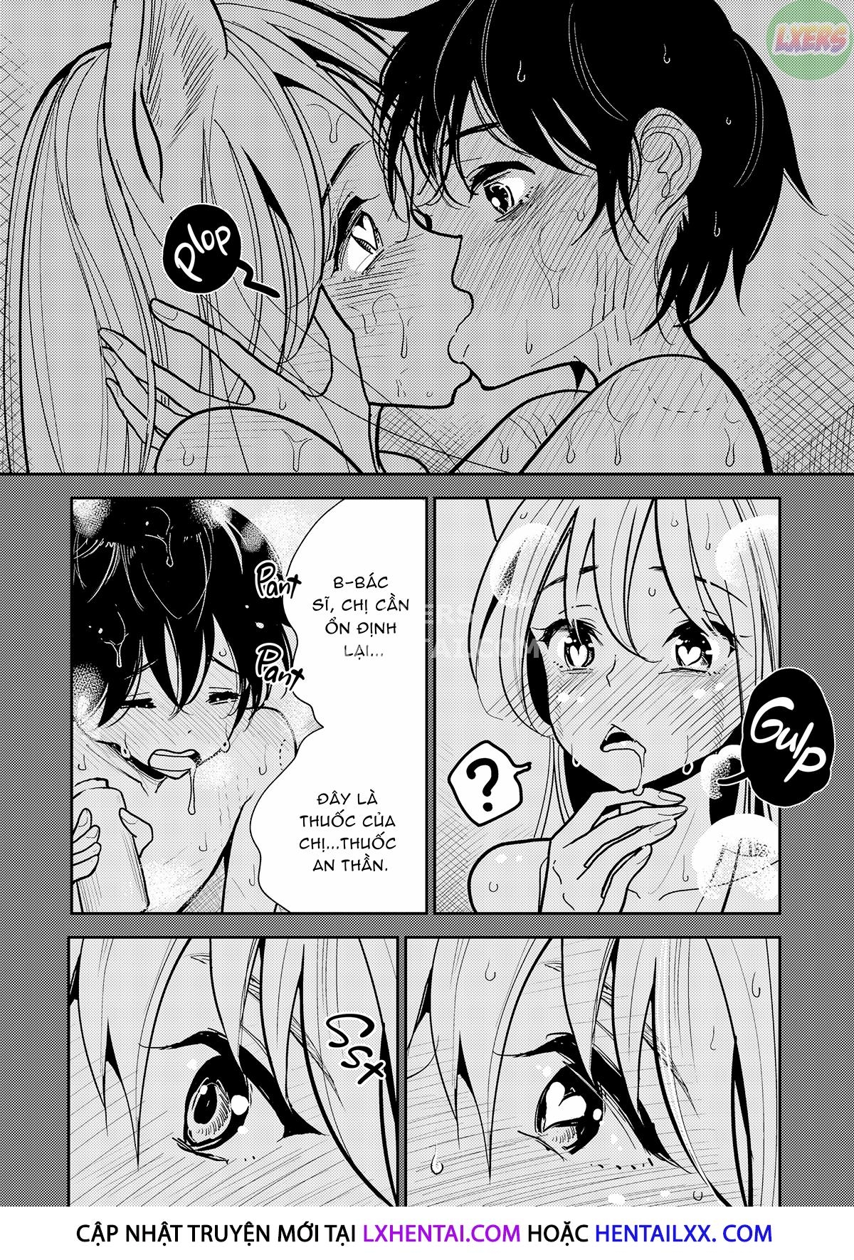 Đọc truyện hentai Hazuki-sensei no Hatsujouki Chap 2